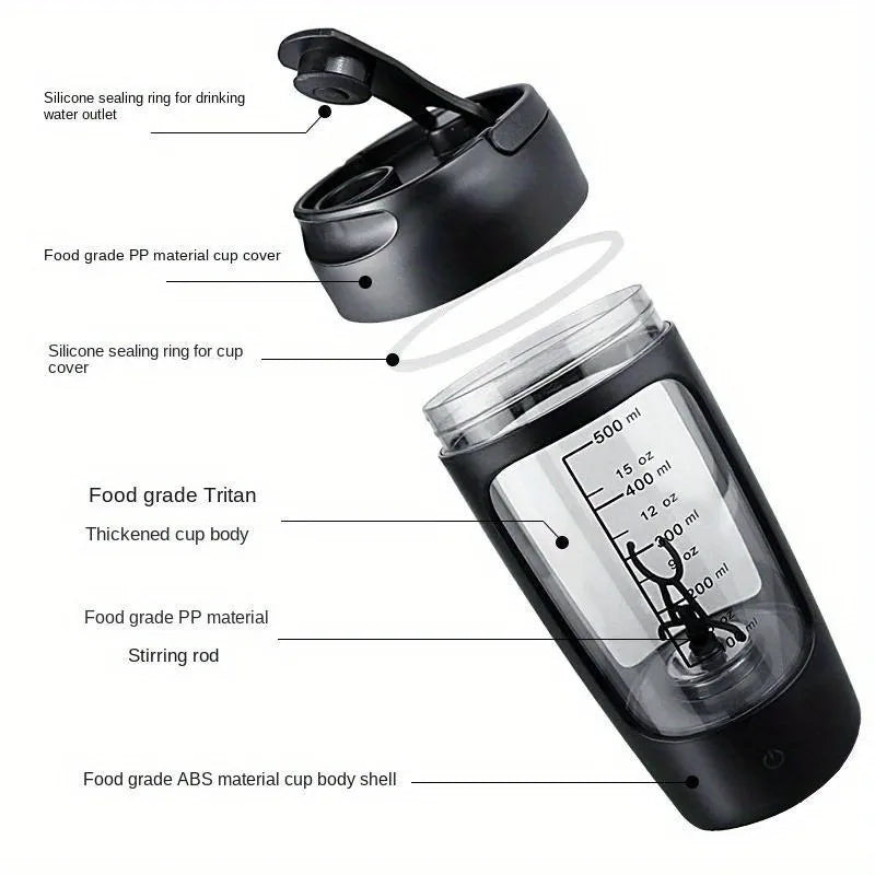 500ML Electric Protein Shaker